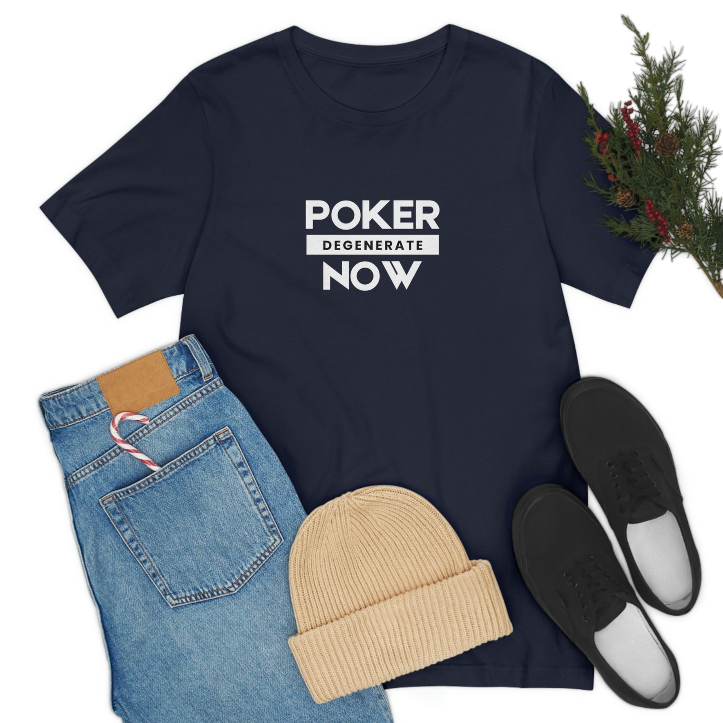 Poker Now Degenerate Tee