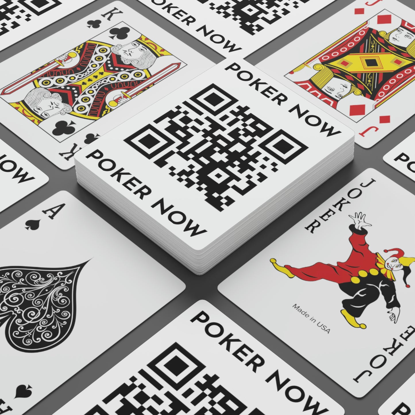 Poker Now QR Playing Cards