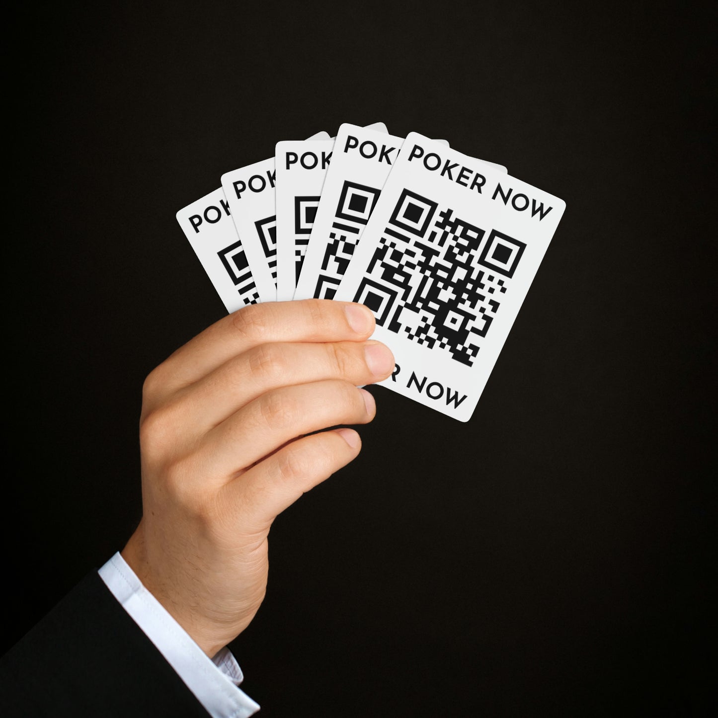Poker Now QR Playing Cards
